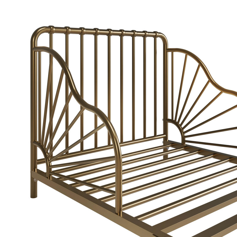 Little Seeds Quinn Whimsical Metal Toddler Bed & Reviews Wayfair